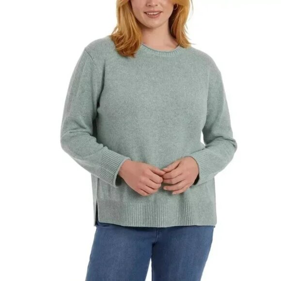 Ella Moss Super Soft Rolled Neck Crew Pullover Sweater Size Small - Picture 1 of 7